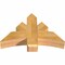 Ekena Millwork Alberta Rough Sawn Timber Gable Bracket, Western Red Cedar, 36"W x 24"H x 6"D x 6"F, 16/12 Pitch GBW036X24X0606ALB00RWR - alternate 4